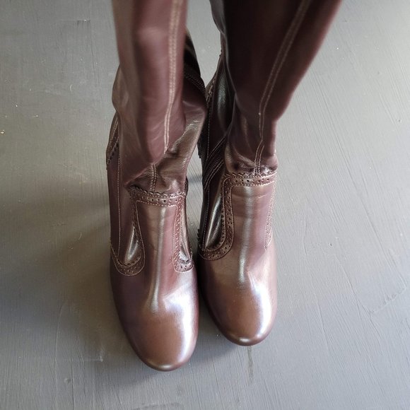 Guess by Marciano Vegan Leather Stiletto Boots - Picture 3 of 8